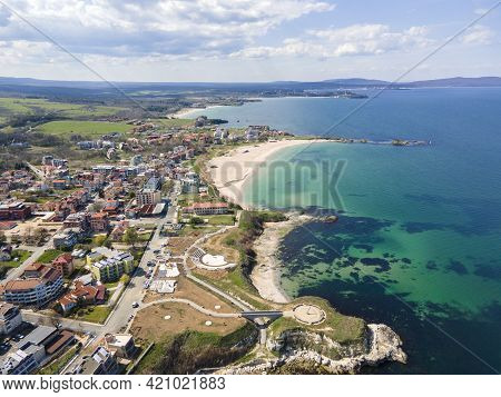 Aerial View Of Village Of Lozenets, Burgas Region, Bulgaria