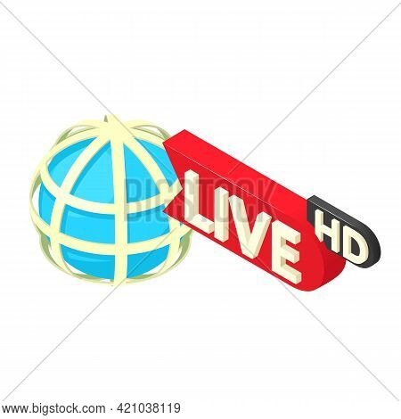 Current News Icon. Isometric Illustration Of Current News Vector Icon For Web
