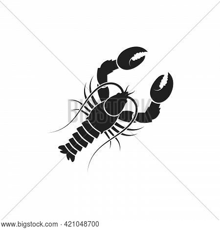 Lobster Icon Vector Illustration Design