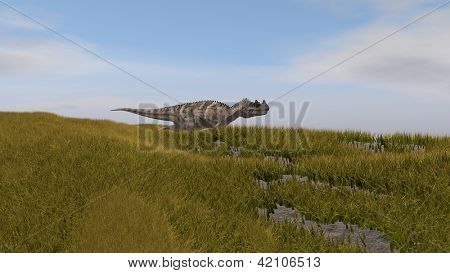 Cerantosaurus im Grünland