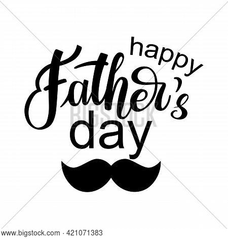 Happy Fathers Day Card 图片 插图和矢量图 免费 Bigstock