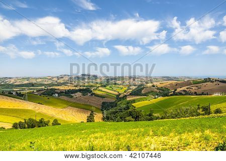 Marcher (Italien), landskab