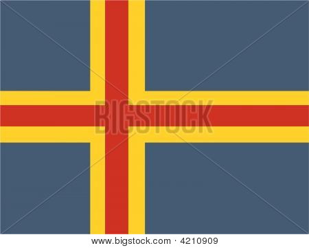 Drapeau de Aaland