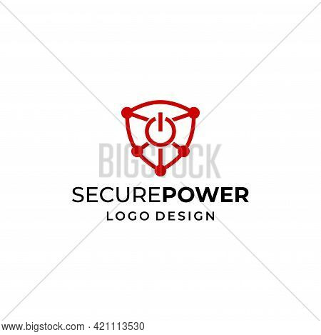 A Bold, Sophisticated Logo That Combines Power And Safety.
Eps 10, Vector.