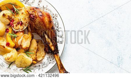 Fresh homemade thanksgiving roasted tukey