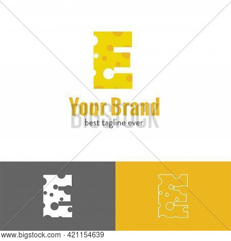 Creative Line Of Hippo Shape Logo Template