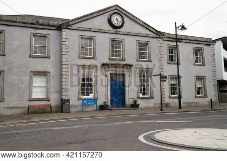 Trim, County Meath, Ireland, May 16th 2021. Frontal View Of Trim Courthouse County Meath