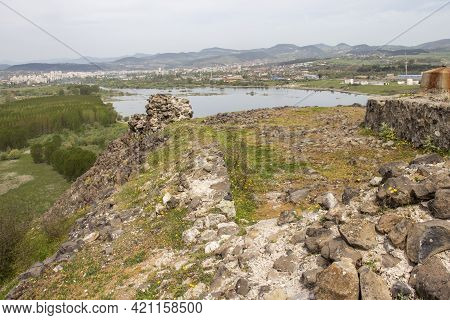 Ruins Of Ancient Vishegrad Fortressr Near Town Of Kardzhali, Bulgaria