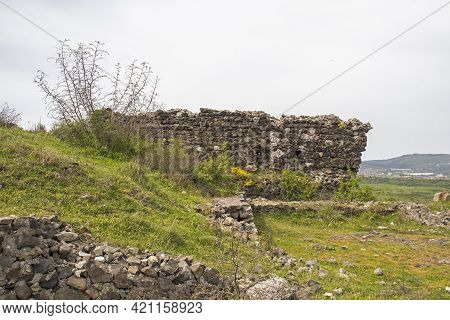 Ruins Of Ancient Vishegrad Fortressr Near Town Of Kardzhali, Bulgaria