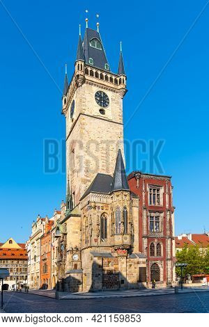 Old Town Hall, Czech: Staromestska Radnice, At Old Town Square In Prague, Czech Republic