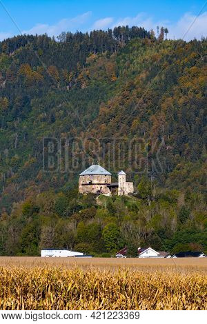 Haimburg castle in Carinthia region, Austria