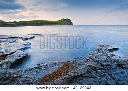 Kimmeridge Bay Sunrise Landscape, Dorset England