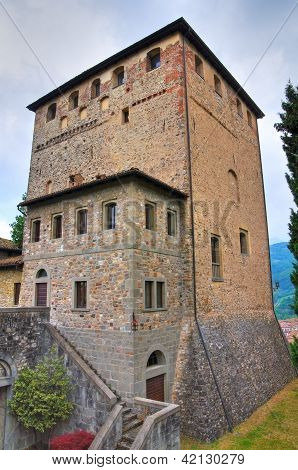 Castillo de Malaspina - Dal Verme. Bobbio. Emilia-Romagna. Italia.