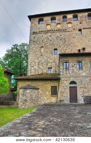 Castillo de Malaspina - Dal Verme. Bobbio. Emilia-Romagna. Italia.