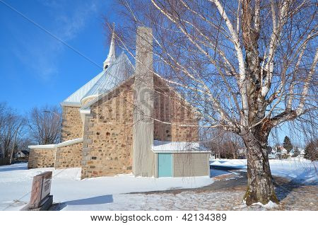 Kościół w Sainte-Angele-de-Merici, Sainte-Angele-de-Monnoir, Quebec, Kanada