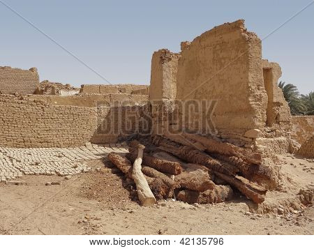 Al-qasr na oáza Dachla