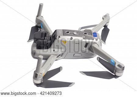 Moscow, Russia May 23, 2021: Dji Mavic Air 2 Drone Aerial Camera