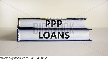 Ppp, Paycheck Protection Program Loans Symbol. Concept Words Ppp, Paycheck Protection Program Loans 