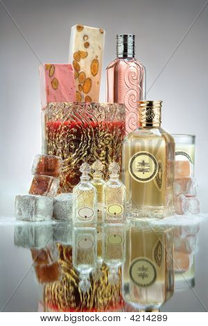 Frascos de perfume