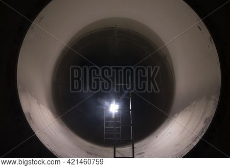 Water Pipe Or Tube In Hydraulic Engineering