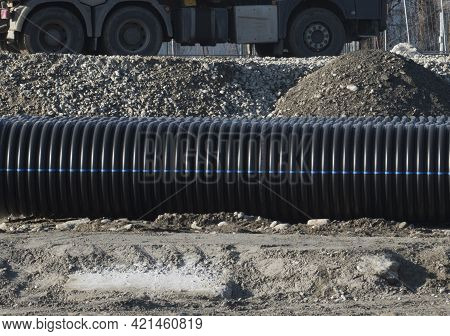 Water Pipe Or Tube In Hydraulic Engineering