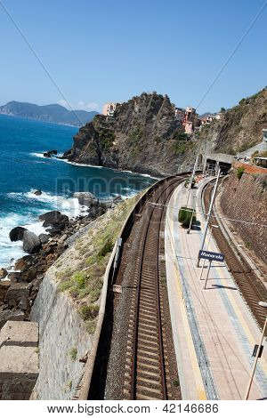 estación de tren de Manarola Cinque Terre