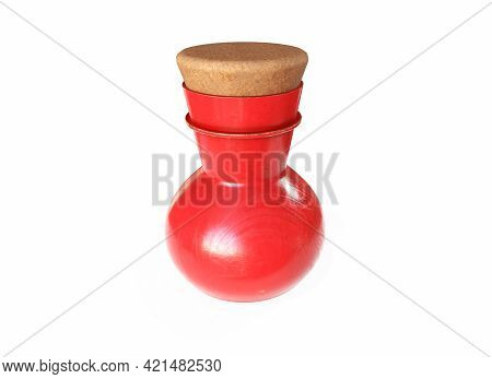 Set Of Bottles With Potion For The Game. 3d Render.