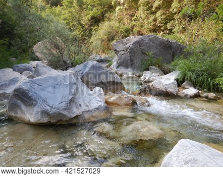 Canyon Rio Barbaira - Rocchetta Nervina, Liguria. Italy
