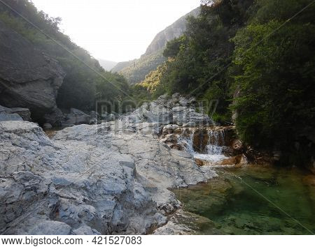 Canyon Rio Barbaira - Rocchetta Nervina, Liguria. Italy
