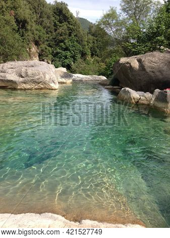 Creek Near Rocchetta Nervina, Liguria - Italy