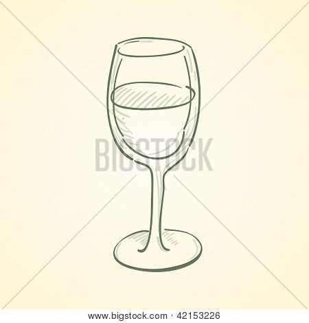 Vin glas