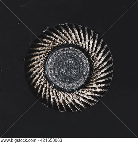 Very Dirty And Dusty Laptop Cooler - Top View