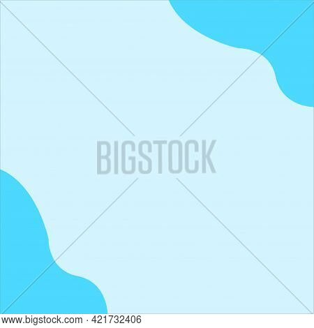 Simple Baground Template Design In Light Blue Color
