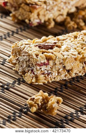 Organic Almond And Raisin Granola Bar