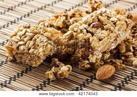 Organic Almond And Raisin Granola Bar