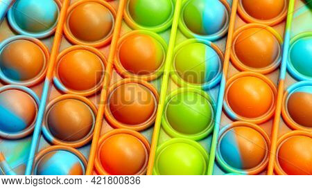 Push Pop Bubble Flexible Fidget Sensory Toy Provide Discharge And Are Good For The Development Of Ki
