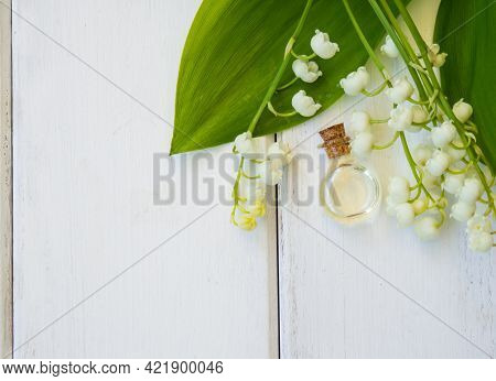 Lily Of The Valley, Convallaria Majalis Essential Oil (extract, Tincture, Infusion, Remedy) With Fre