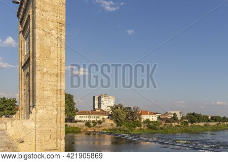 Mustafa Pasha Bridge In Town Of Svilengrad, Bulgaria
