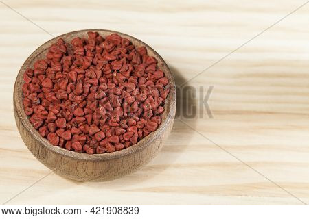 Bixa Orellana - Organic Achiote; Is A Seasoning And Food Coloring.