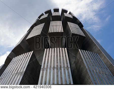Mrakovica, Bosnia And Herzegovina-august 1, 2020:memorial Monument To The Revolution On Mrakovica, D
