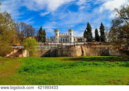 Sharovka Palace In Neo-gothic Style, Also Known As Sugar Palace In Kharkov Region, Ukraine