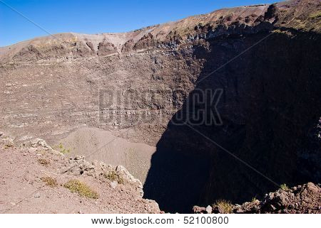 Crater Of Vesuvius