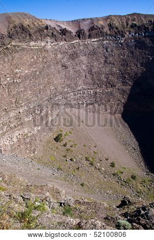 Crater Of Vesuvius