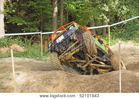 Overturning Off-road Car