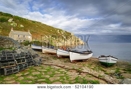Penberth Cove In Cornwall