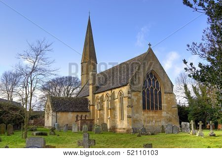 Worcestershire church, England