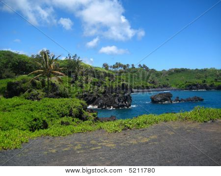 Güney Maui Beach Hana Otoban kapalı