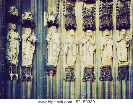 Retro Look Koelner Dom