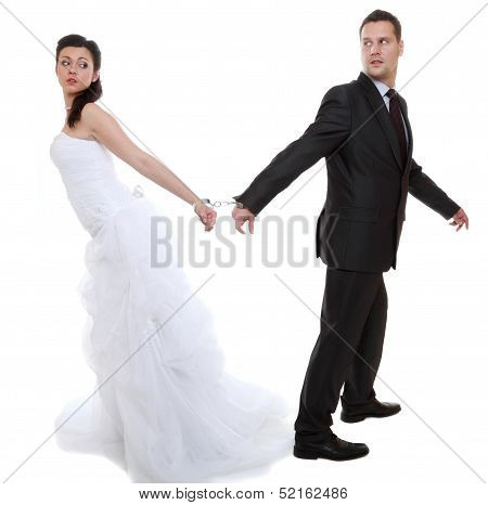 Relationship Concept Couple In Divorce Crisis