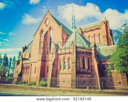 Retro Looking Barony Parish Glasgow